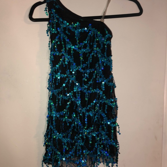 Sequin Fringe Dance Costume - Tap/Jazz - Picture 1 of 4